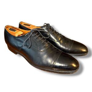 Black Church’s Cap Toe Oxford Dress Shoes Sz 11.5